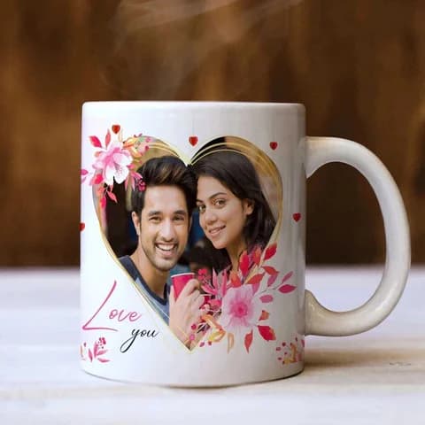 Premium Personalized Ceramic Mug – High-Quality Photo & Quote Printing