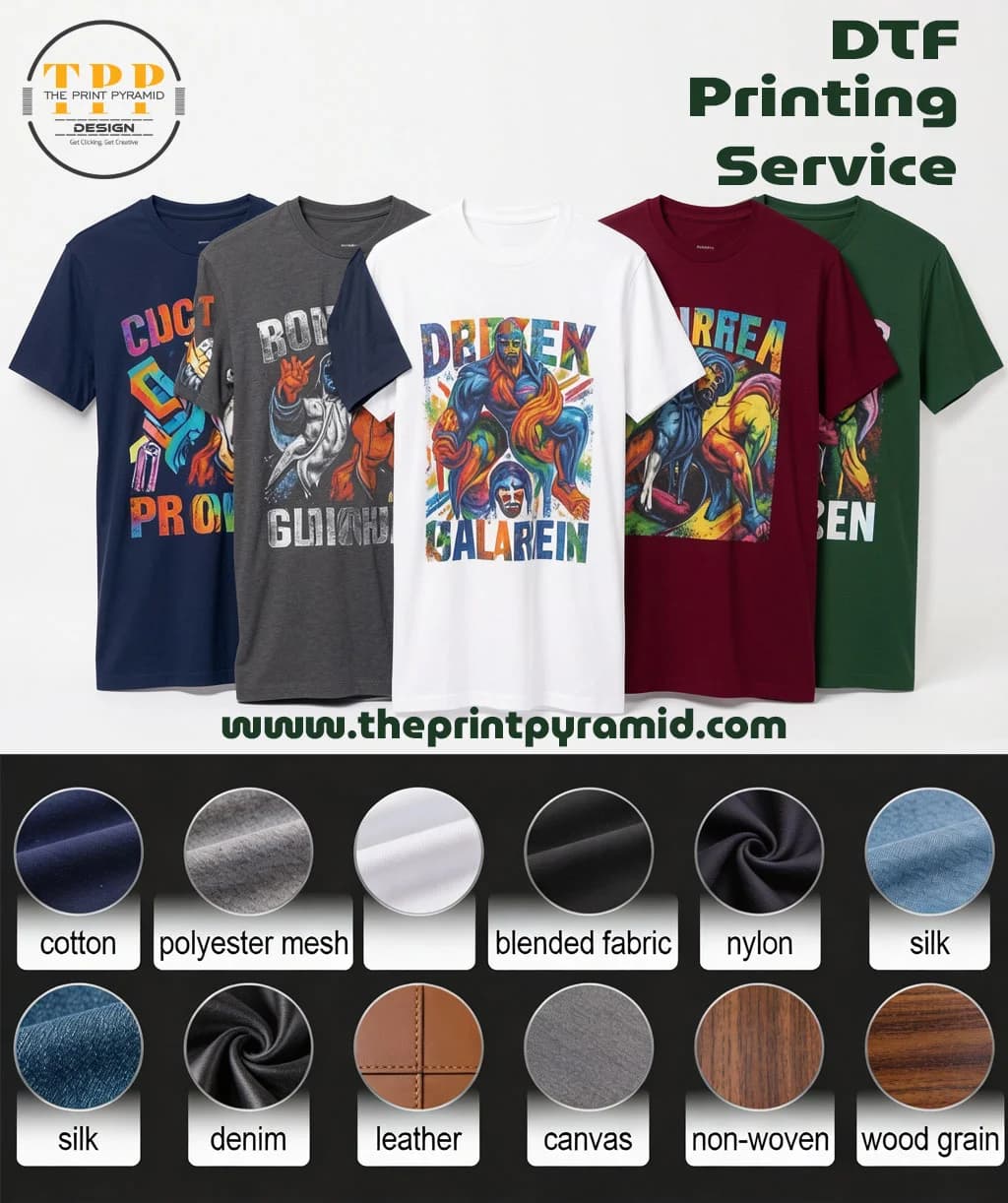 Custom DTF Printing Service – Print Your Own Design
