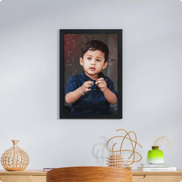Hearts Effect Photo Frame