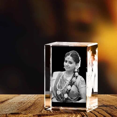 Rectangle Cube 6X4X4 For With Out Led Base